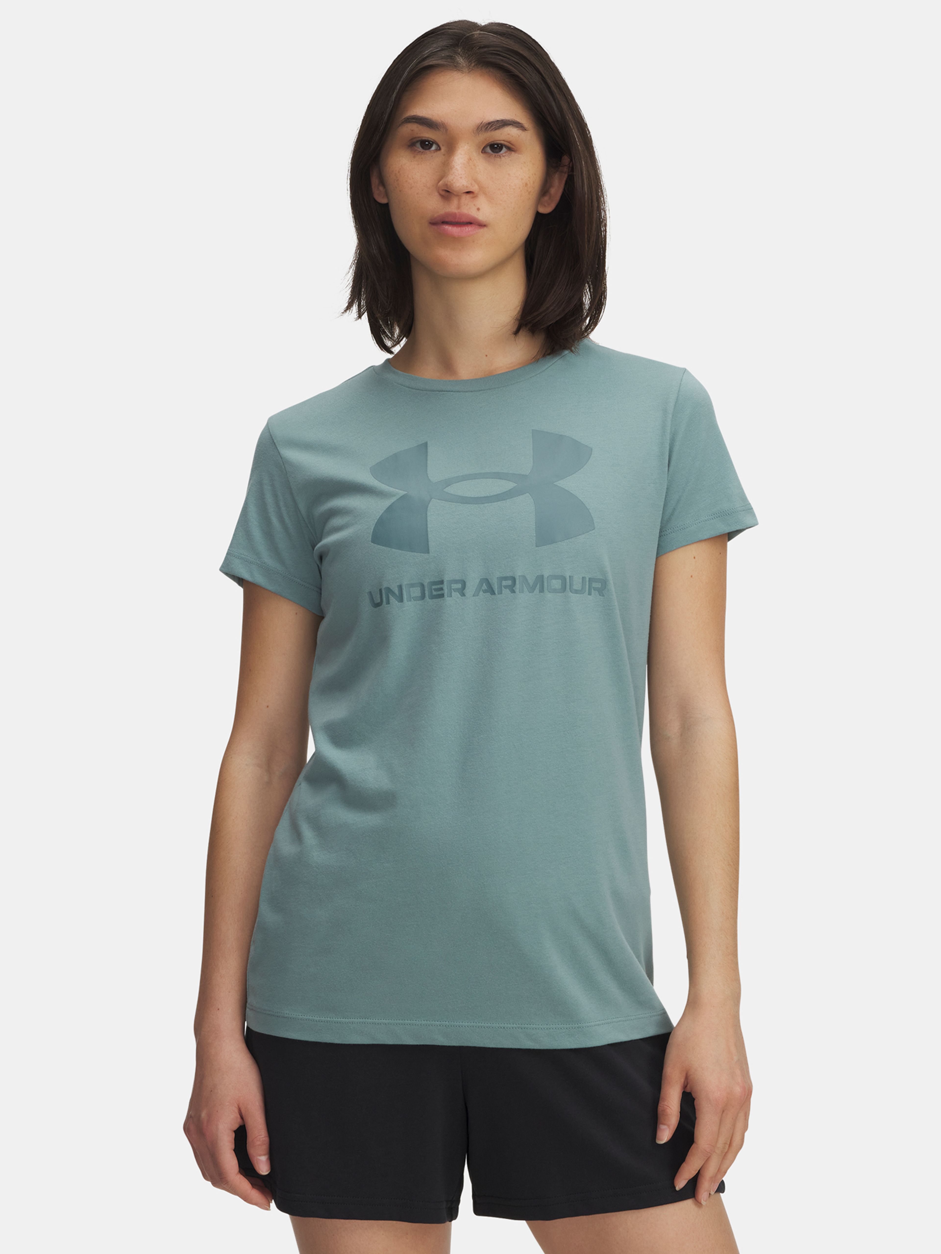 Női póló Under Armour UA Logo SS-GRN