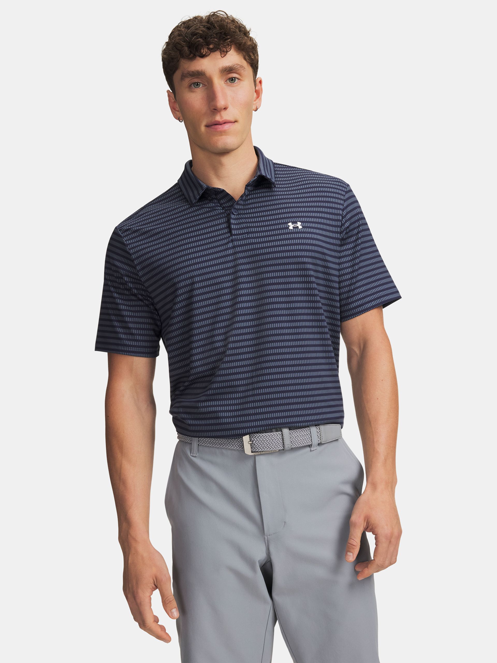Pánské tričko Under Armour UA T2G Printed Polo - 001