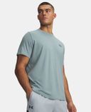 Moška majica Under Armour UA M CENTER BOXED LOGO SS-Modra - 002