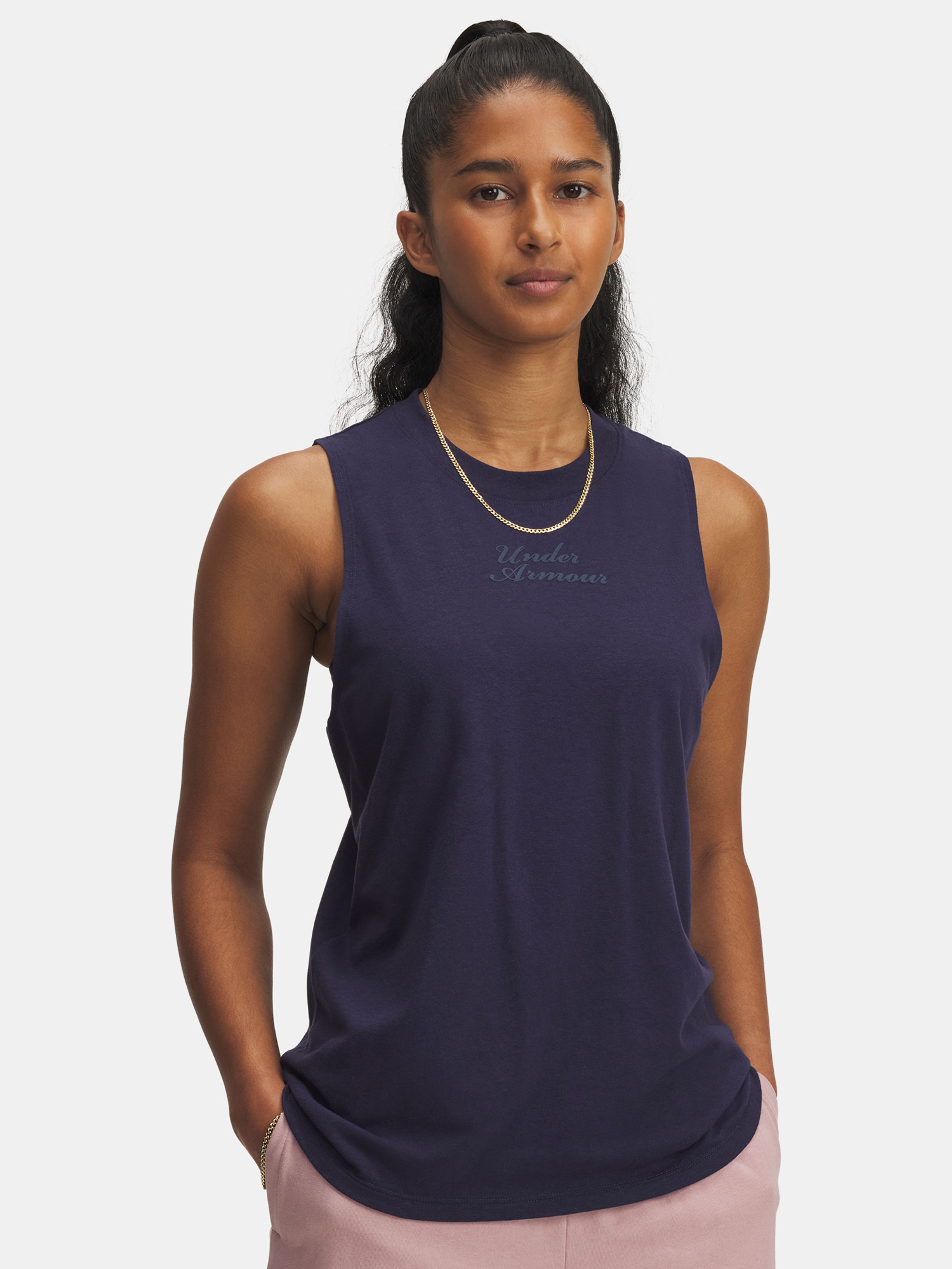 Dámske tielko Under Armour UA Varsity Tank-BLU
