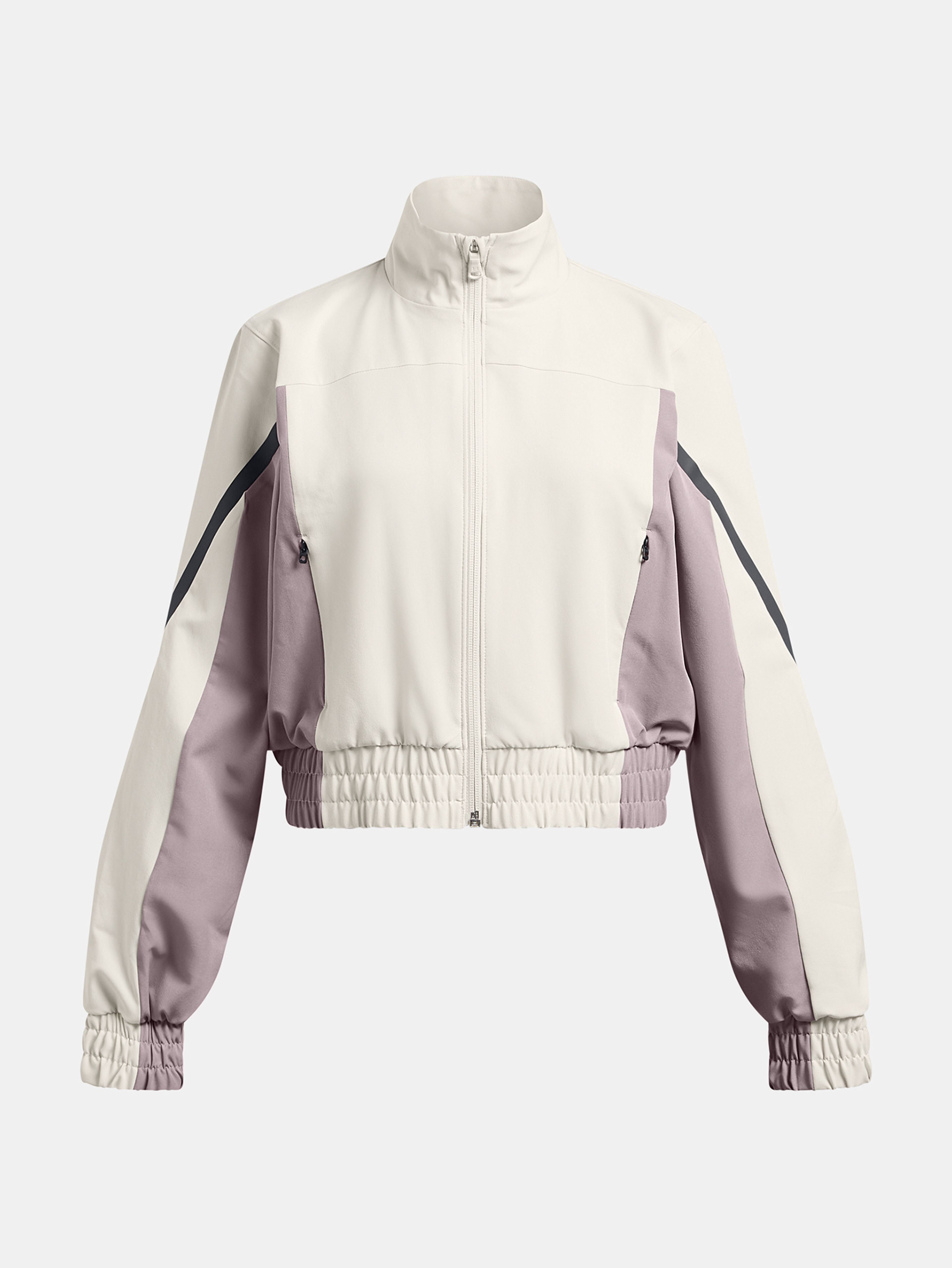 Dekliška jakna  Under Armour Unstoppable Crop Jacket-WHT