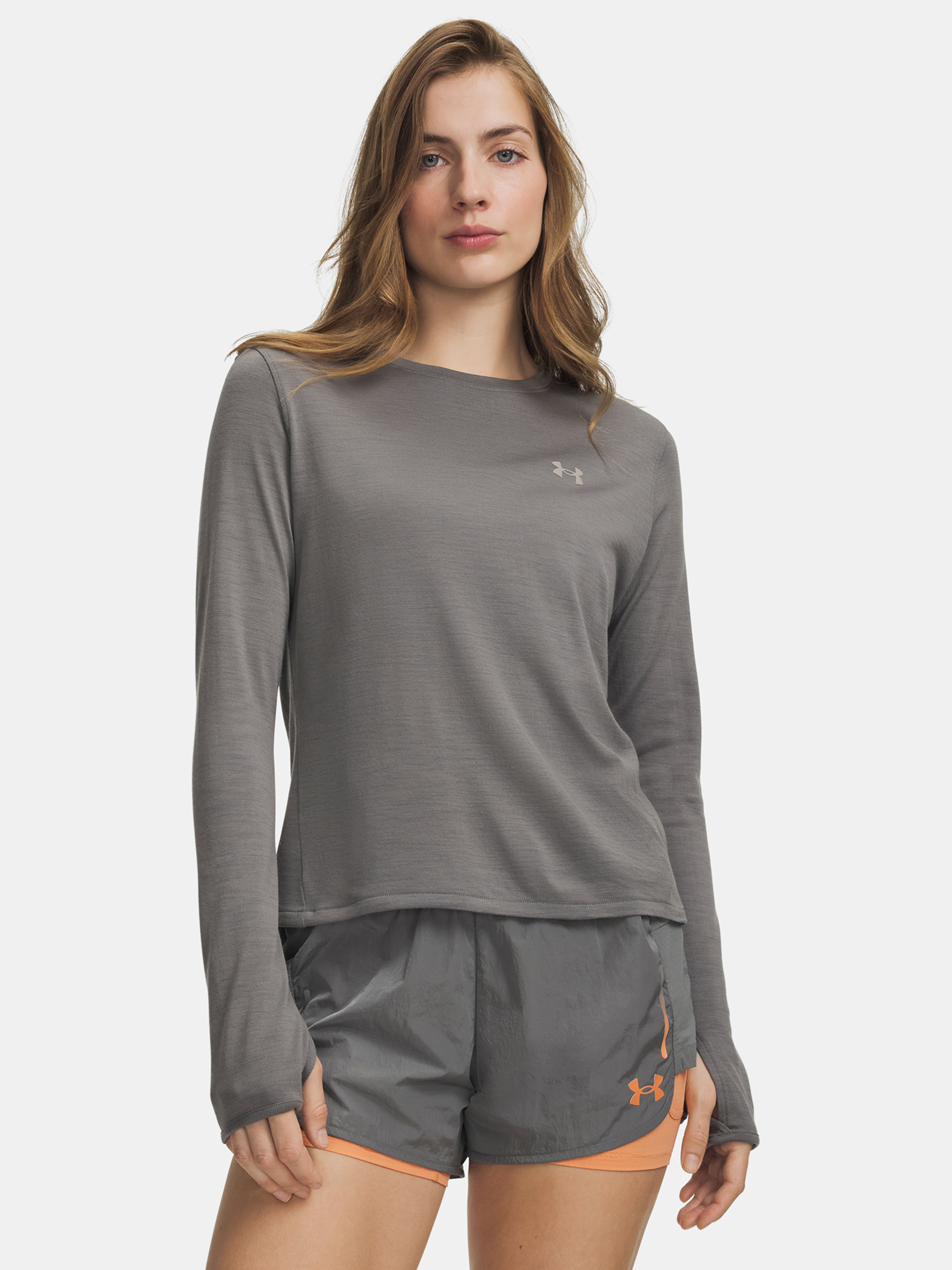 Sieviešu t-krekls Under Armour W Explor Regulator Wool LS - 001