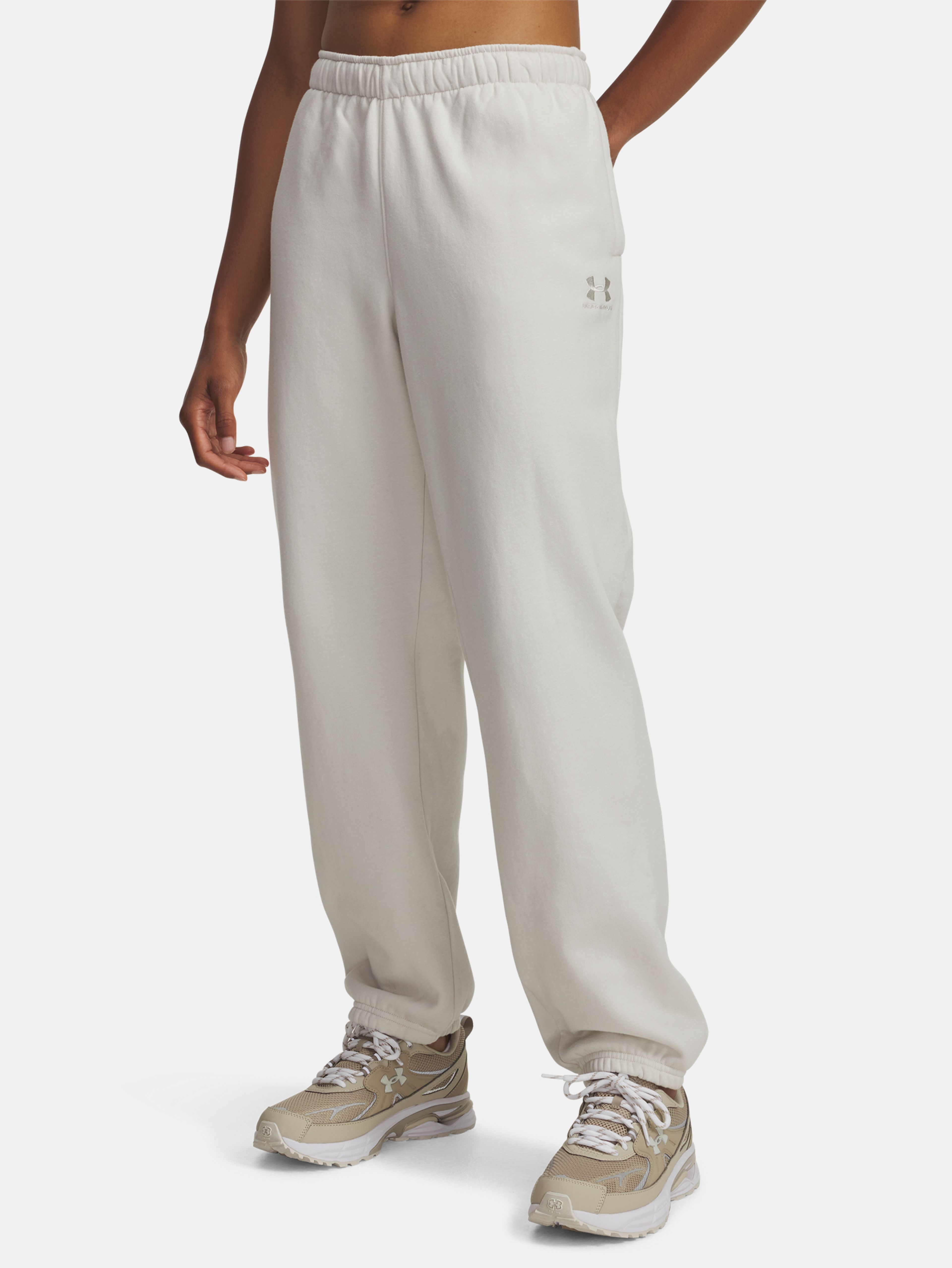 Moteriškos treningai Under Armour UA Icon Vida Flc Jogger-WHT