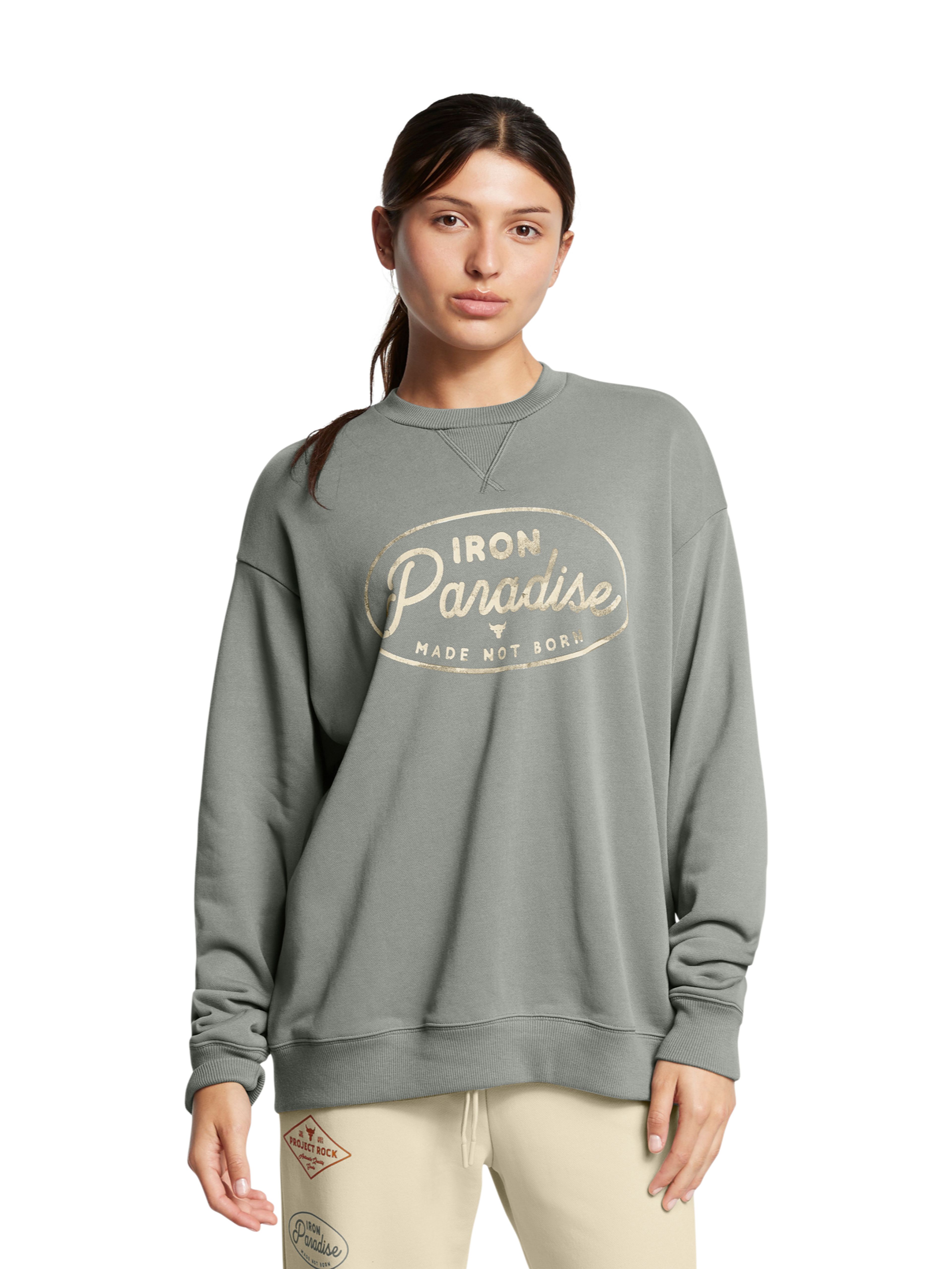 Sieviešu ikdienas džemperis Under Armour Pjt Rck HWT Crew Tools