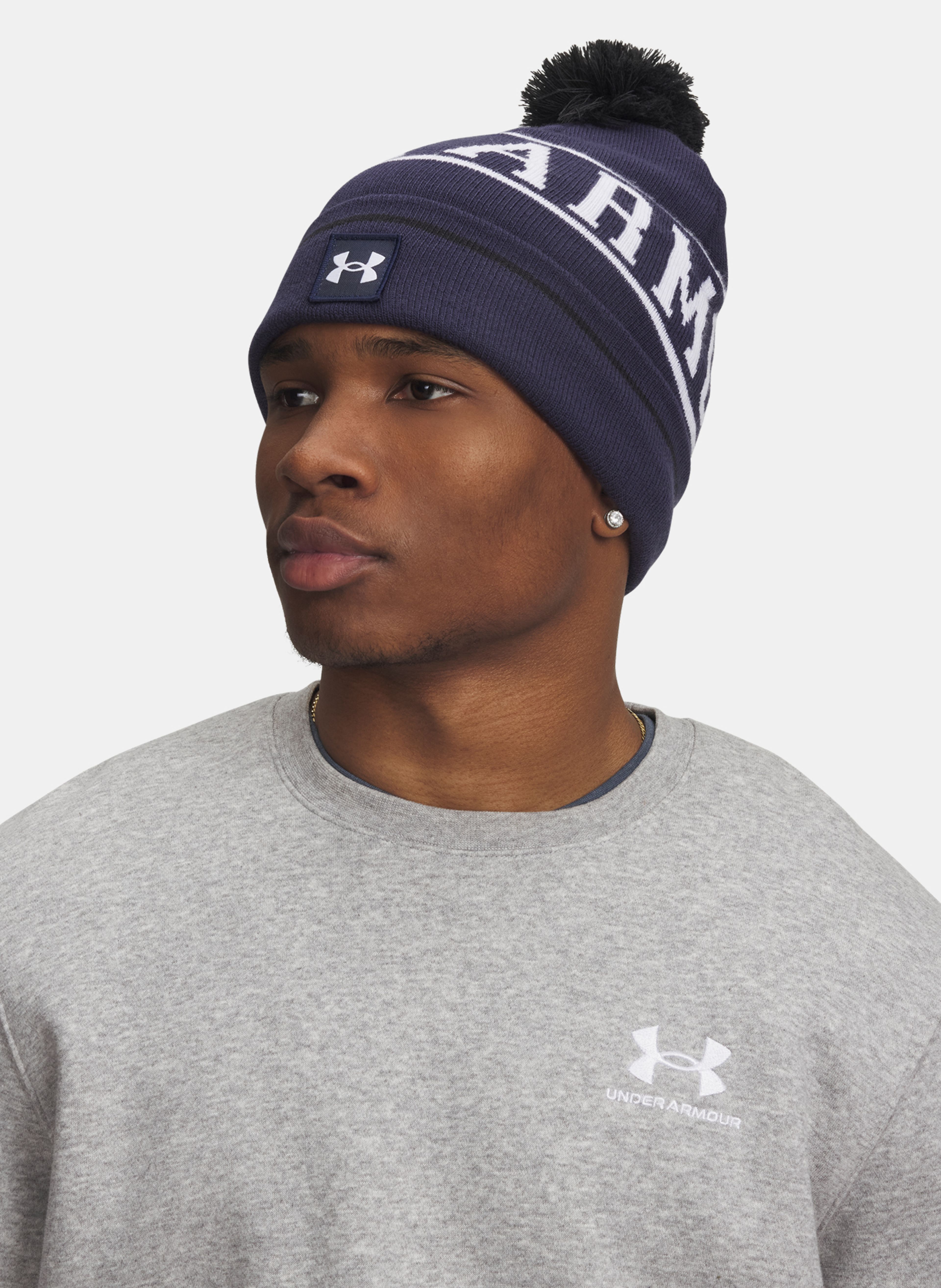 Meeste müts Under Armour M Halftime Pom Beanie - 003
