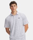 Meeste t-särk Under Armour UA Matchplay Printed Polo-Valge - 003