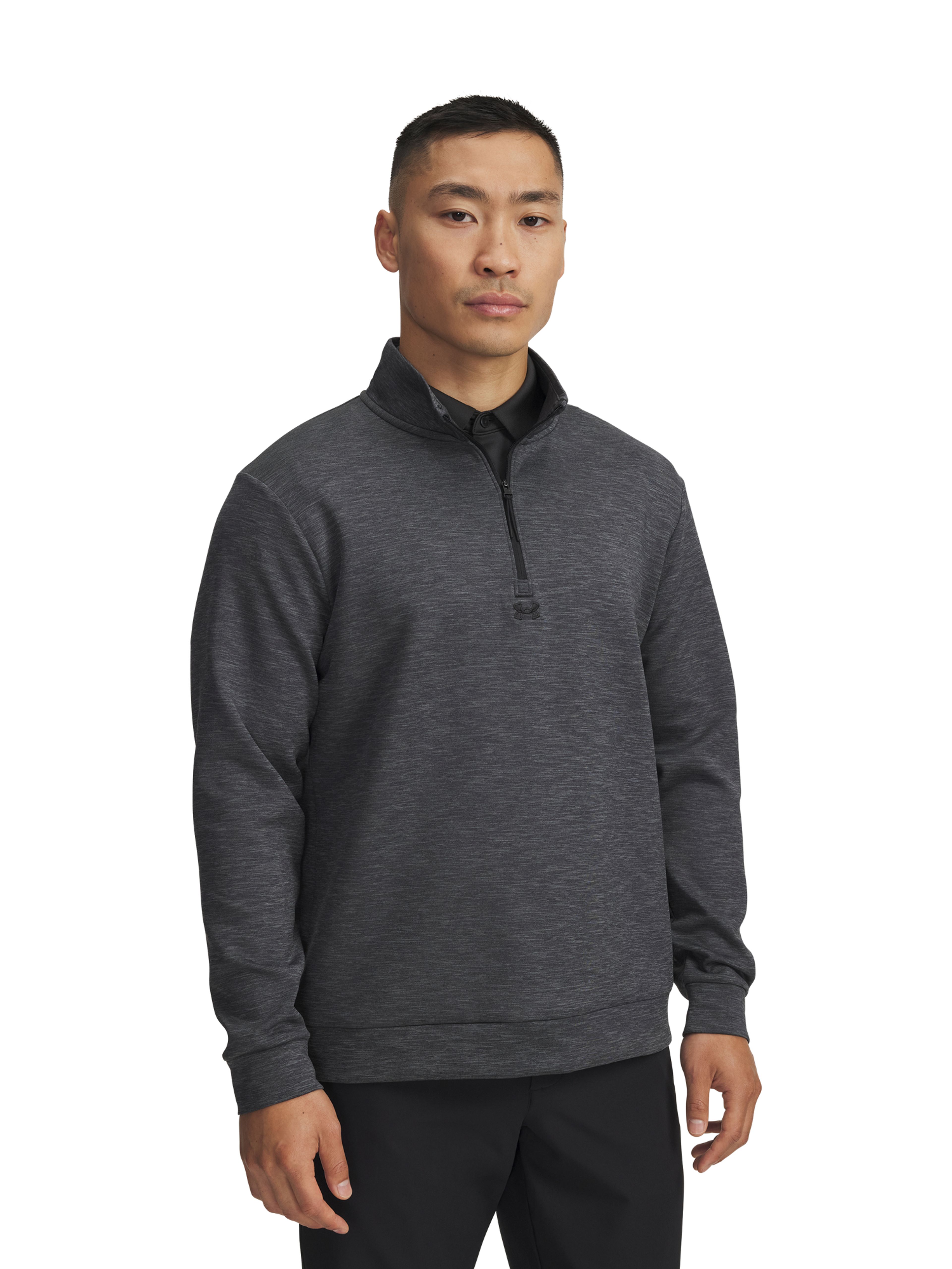 Férfi felső Under Armour UA Drive Midlayer Pullover-BLK