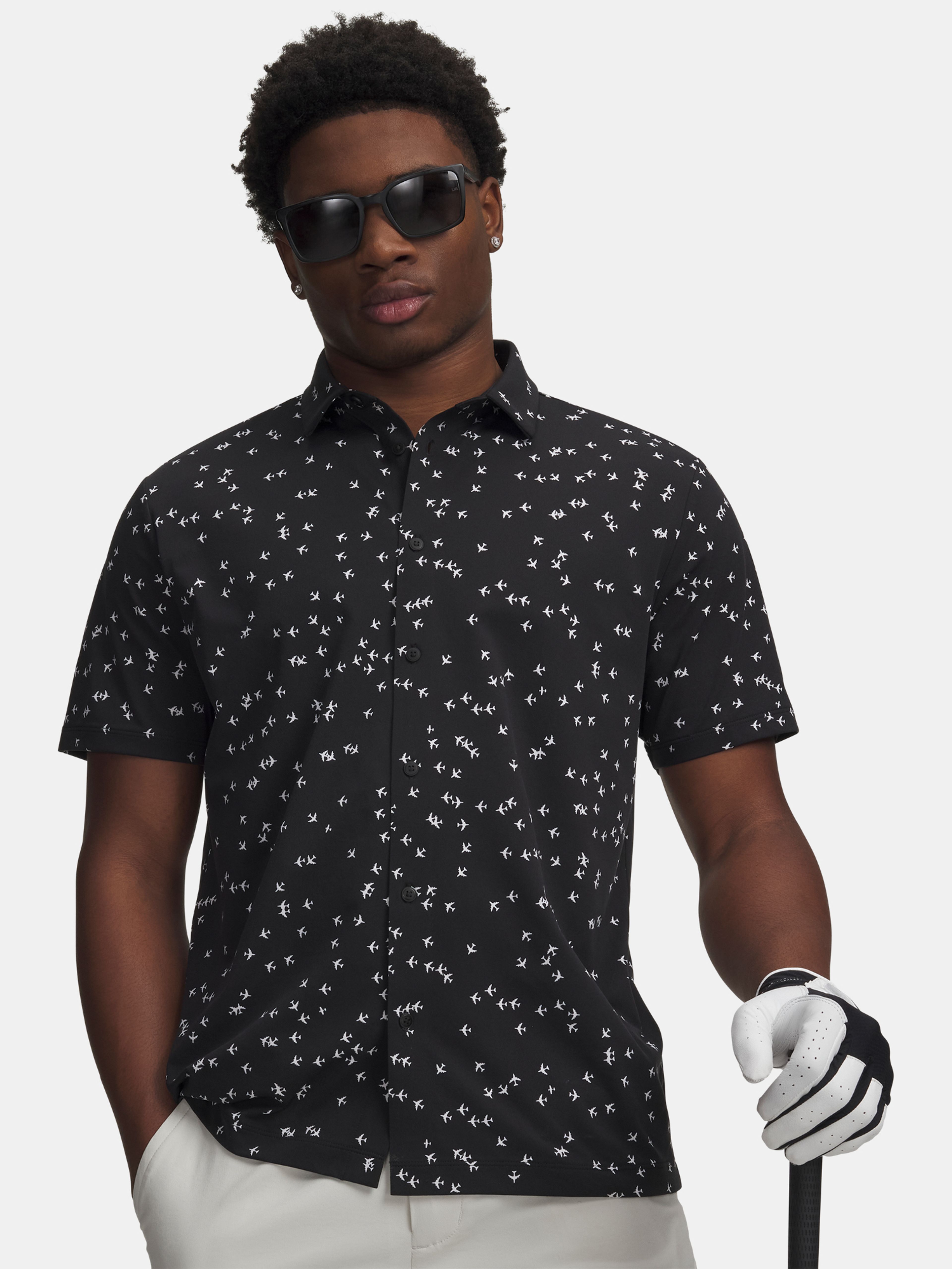 Férfi póló Under Armour ArmourDry Golf Trip BD Shirt
