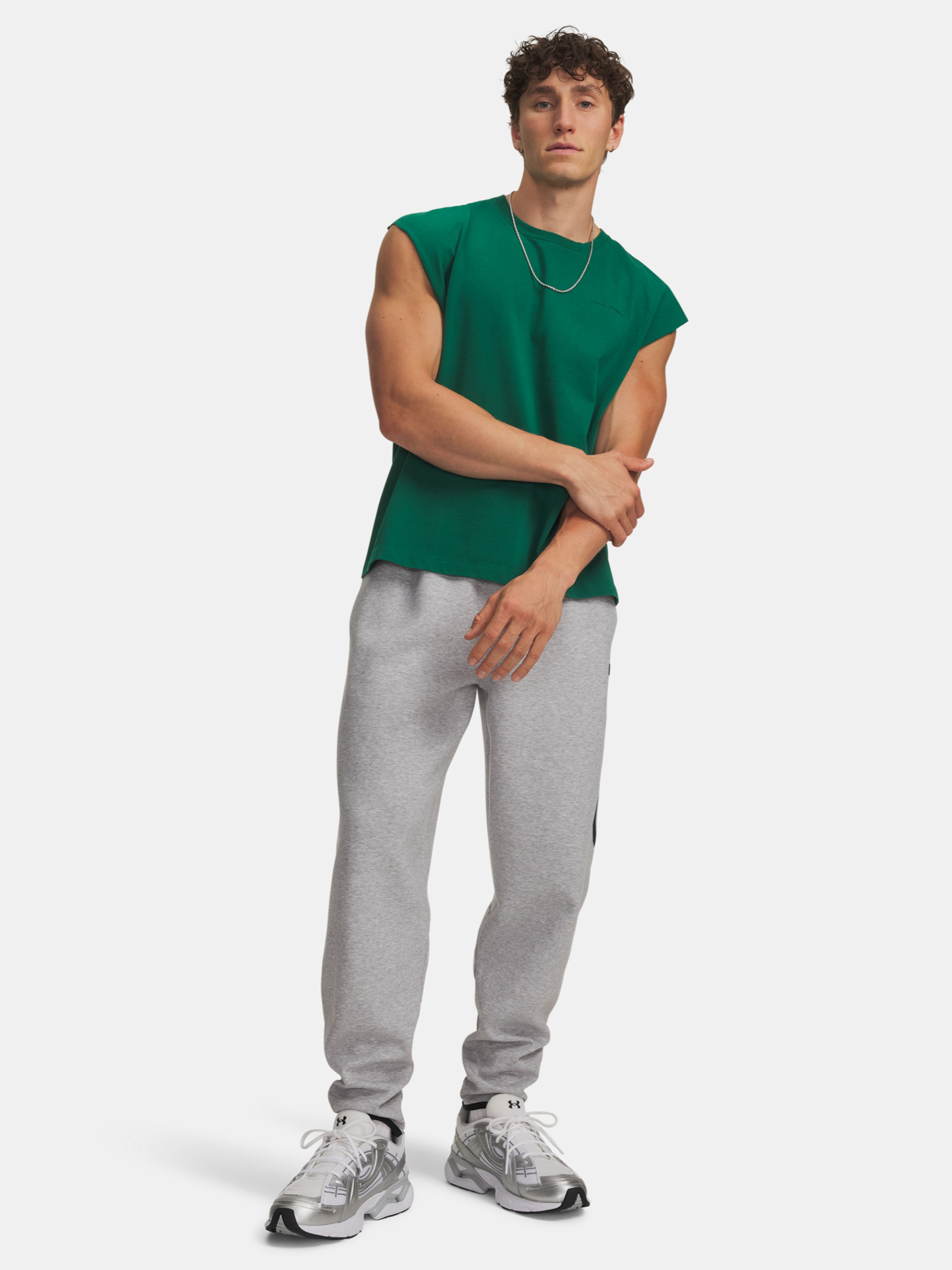 Pánské tepláky Under Armour UA Unstoppable Flc Joggers - 004