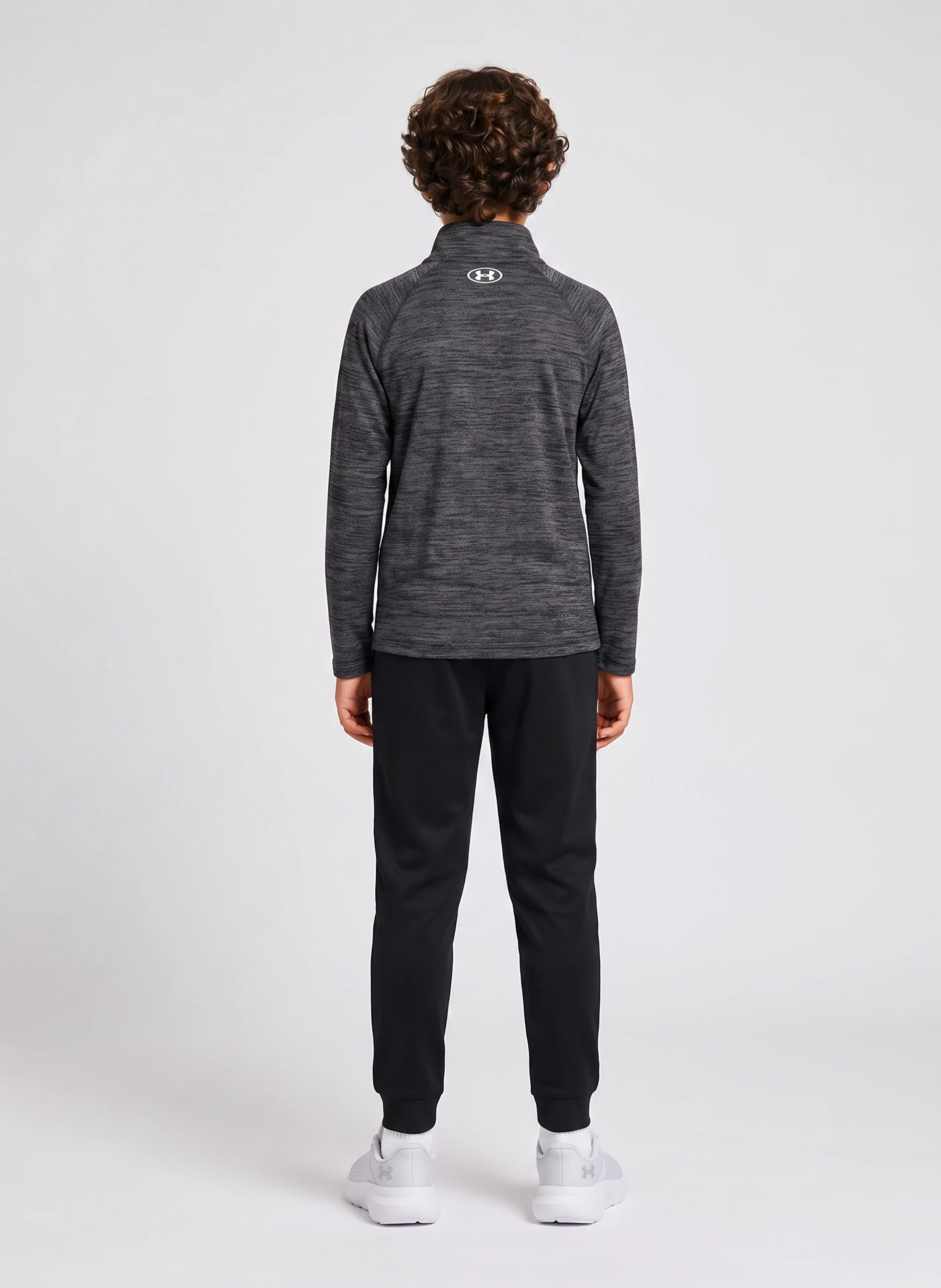 Zēnu komplekts Under Armour UA TWIST 1/4 ZIP TECH SET-GRY - 004