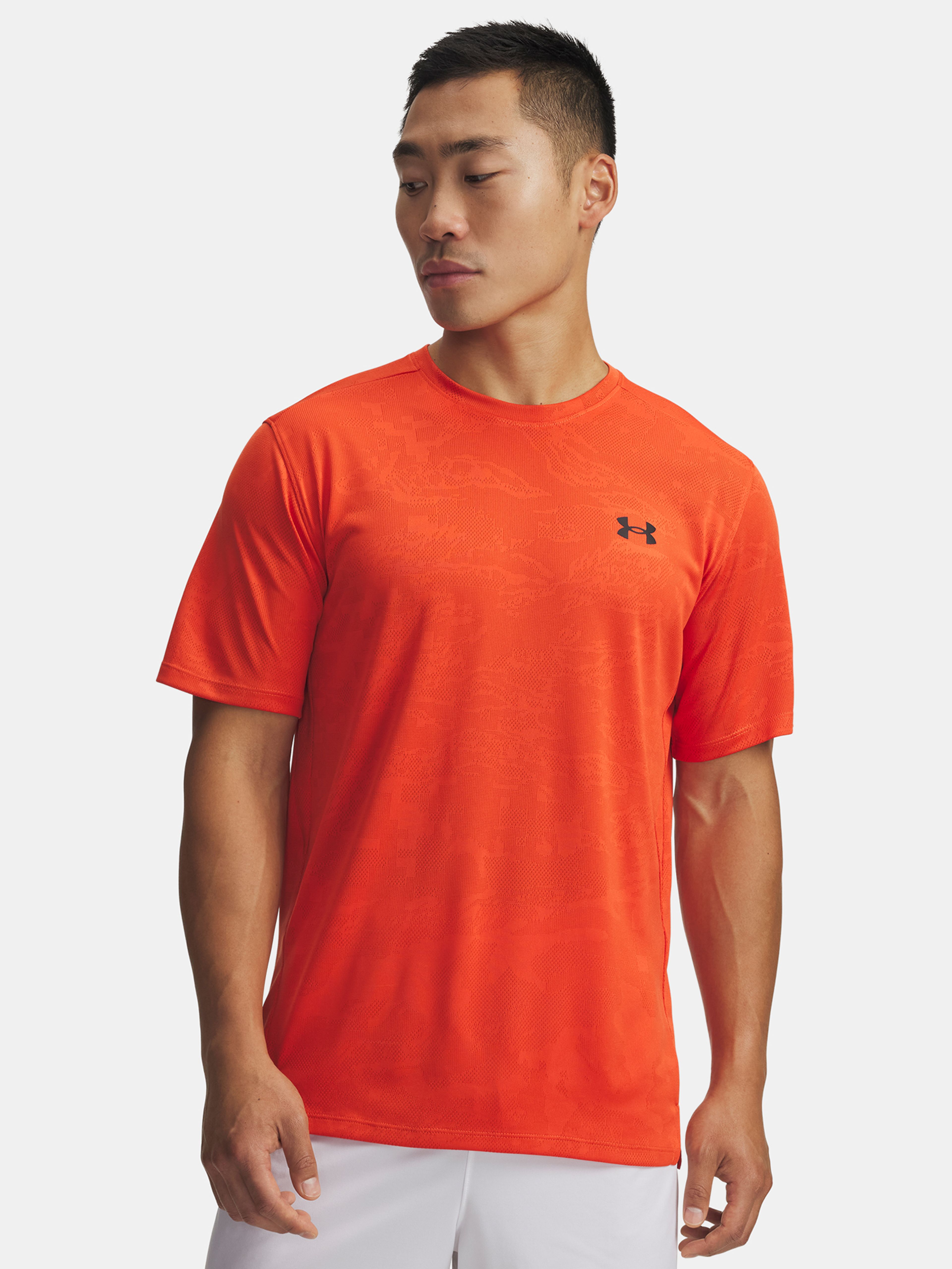 Férfi póló Under Armour UA Tech Vent Jacquard SS-ORG