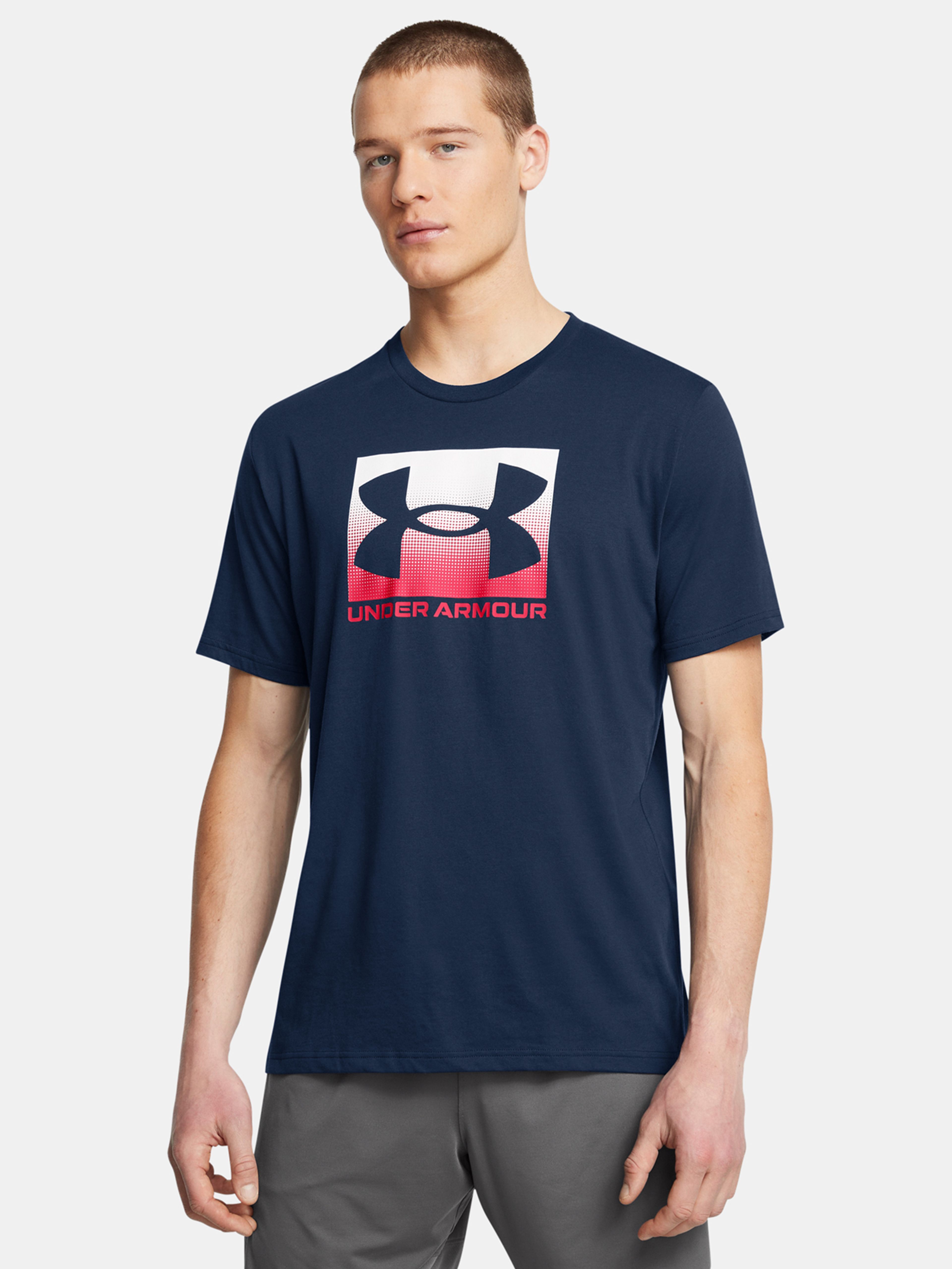 Férfi póló Under Armour UA M BOXED SPORTS UPDATED SS