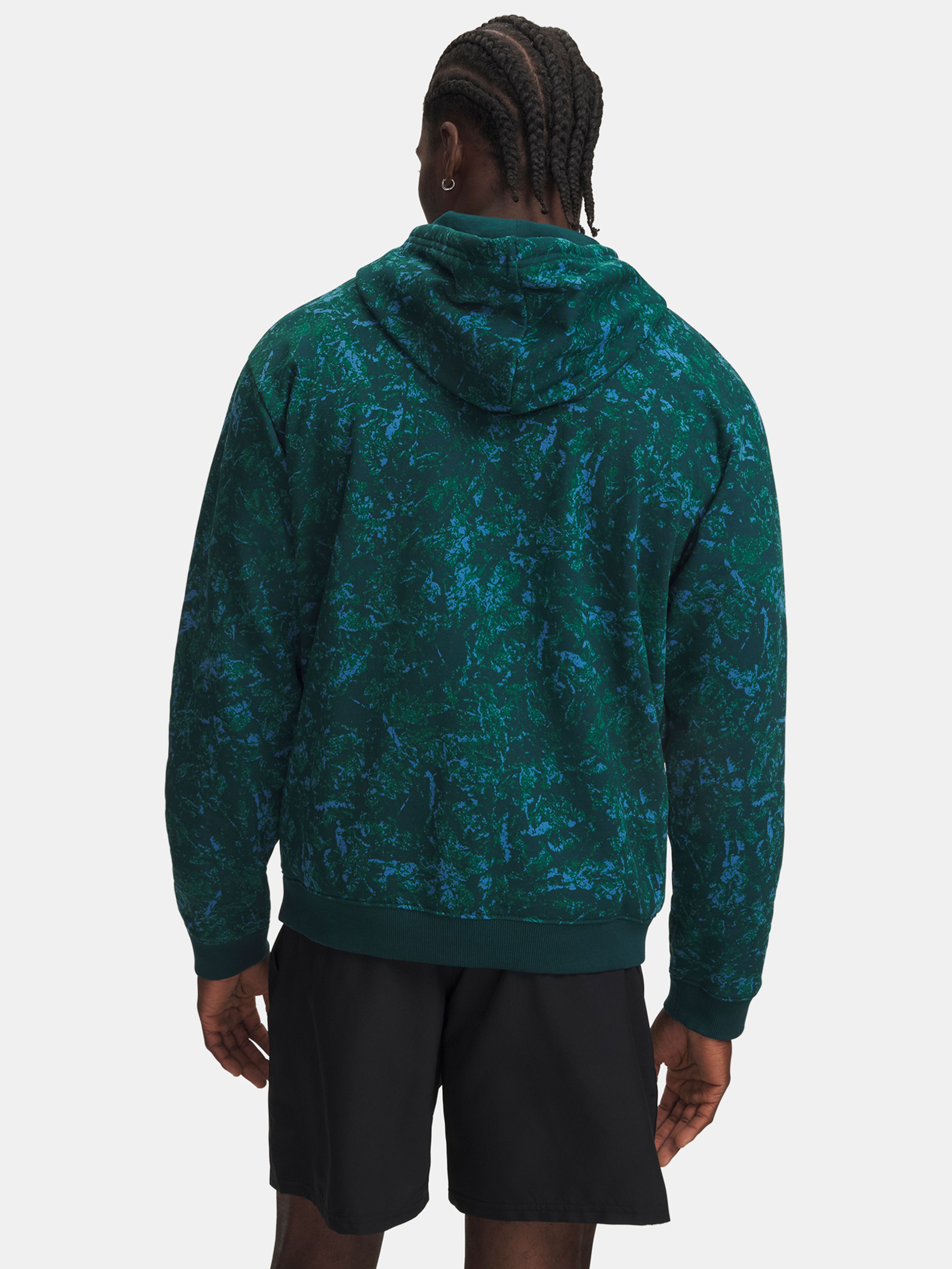 Férfi felső Under Armour UA Rival Flc Prtd Hoodie - 002